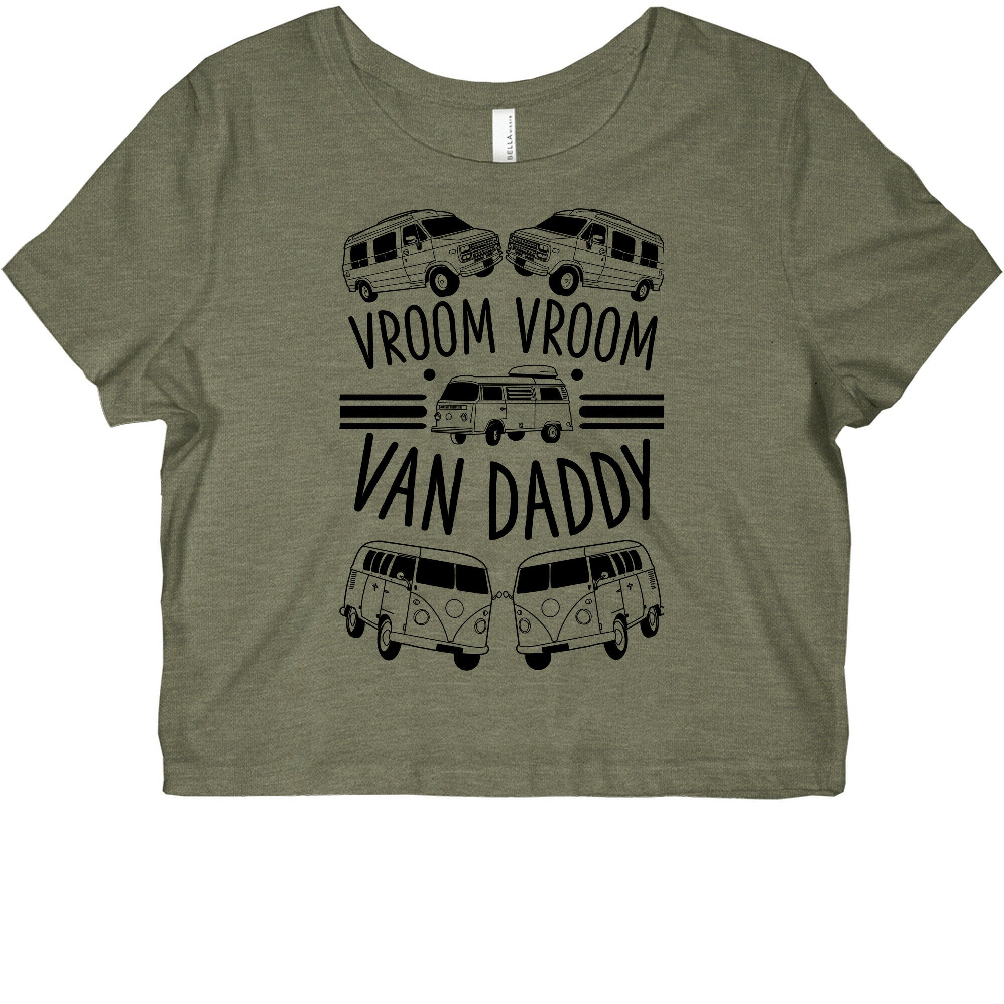 Vroom Vroom Van Daddy Graphic Baby Tee